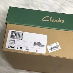 Clarks | Shoes | Clarks Mens Slone Laceup Oxford Black Oily  display picture 3